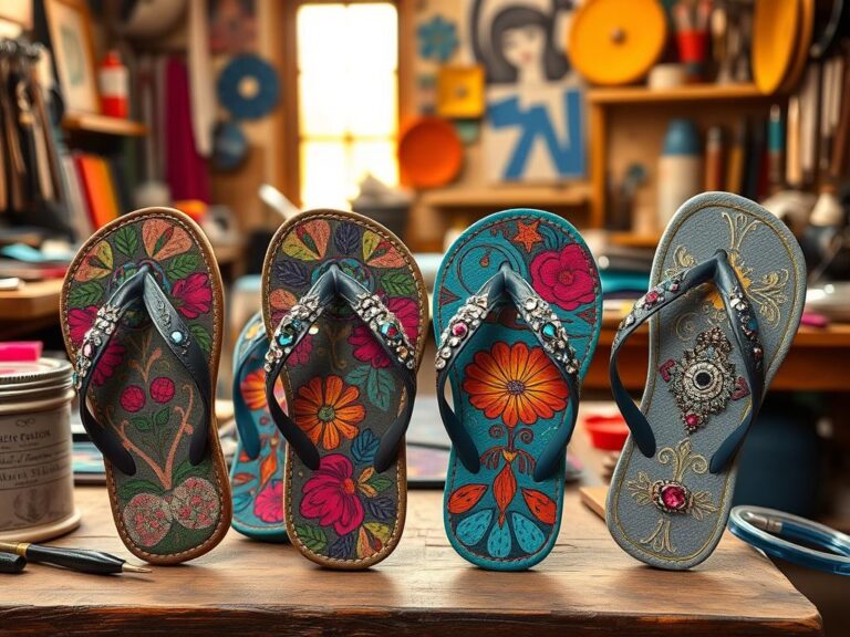 Como fazer chinelos customizados para começar um negócio