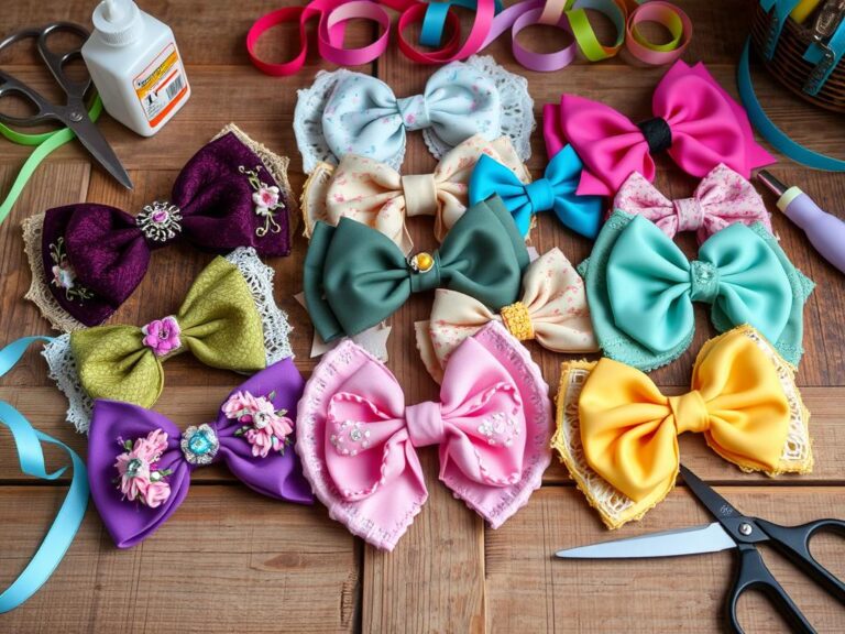Como fazer laços e tiaras infantis para vender