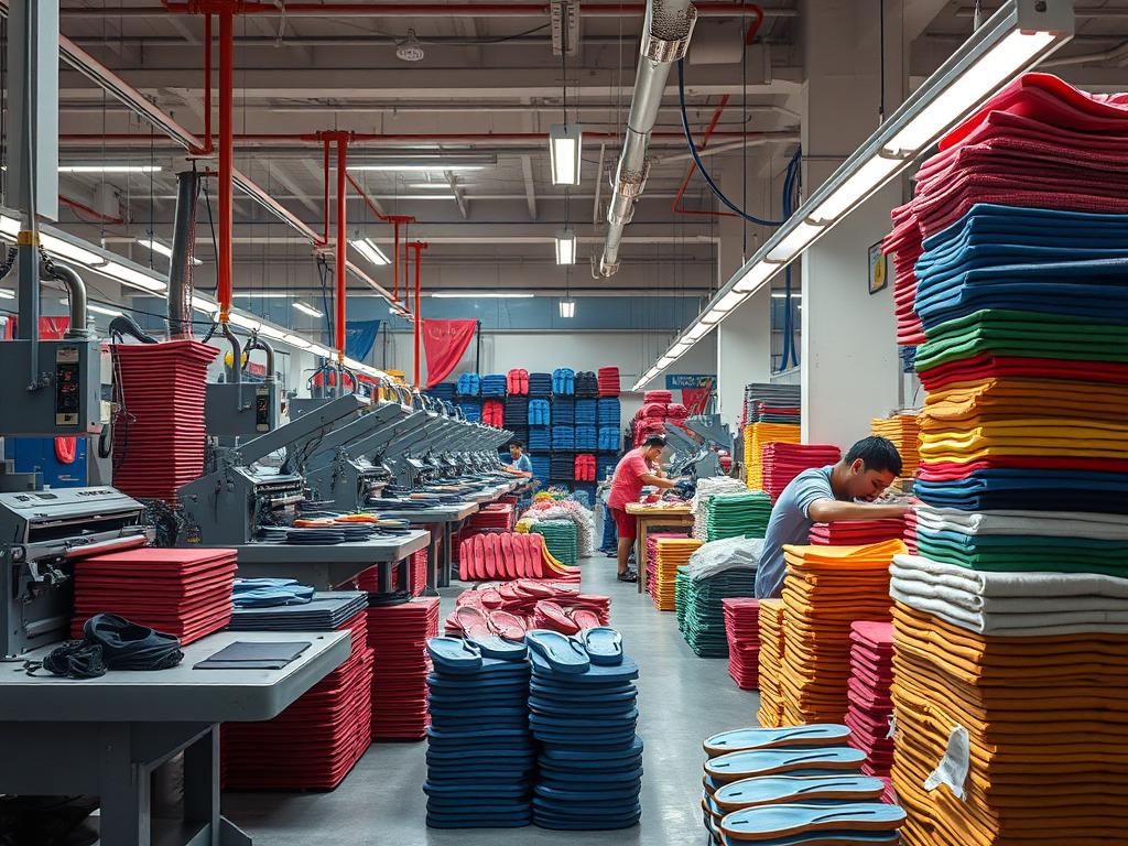 Investimento em fábrica de chinelos