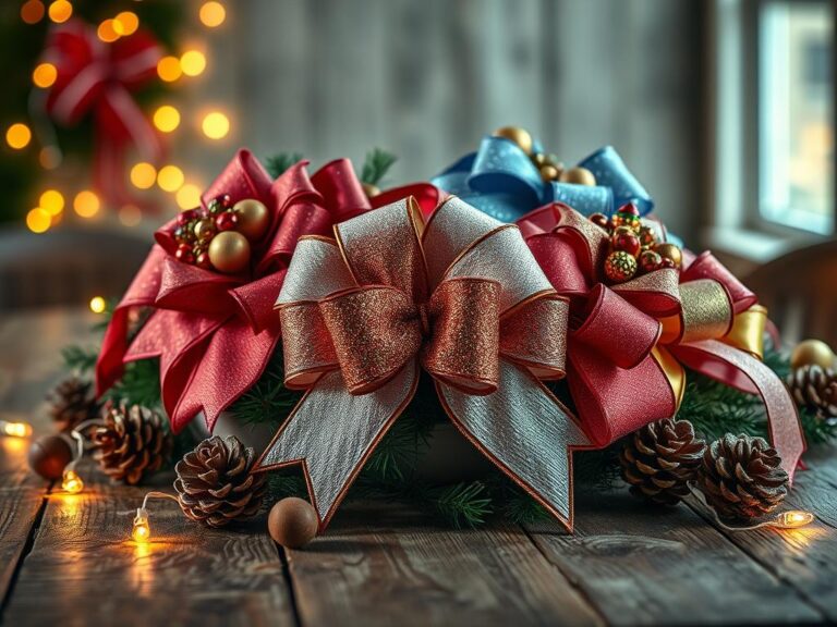 Como Fazer Laços de Natal e Aumentar sua Renda