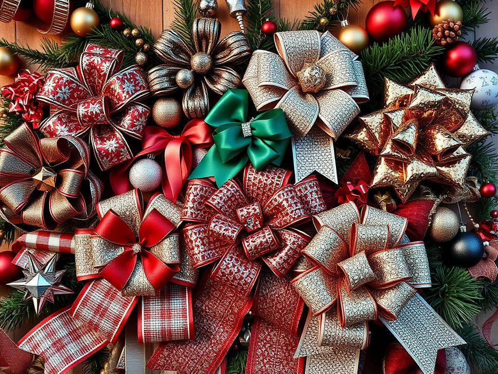 Modelos de laços de Natal