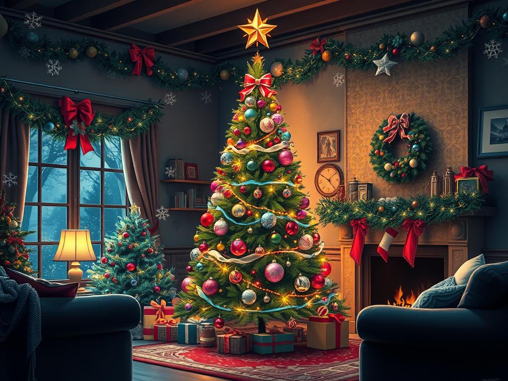 decorações natalinas