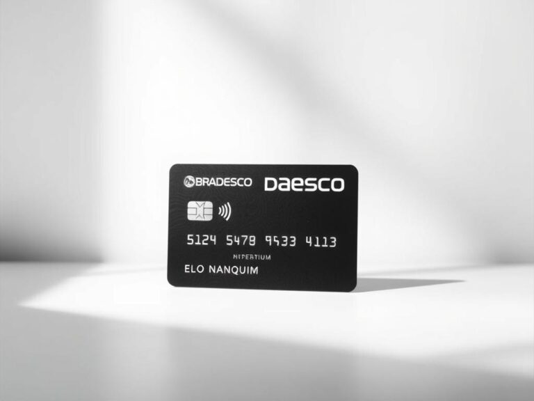 Cartão Elo Nanquim Bradesco