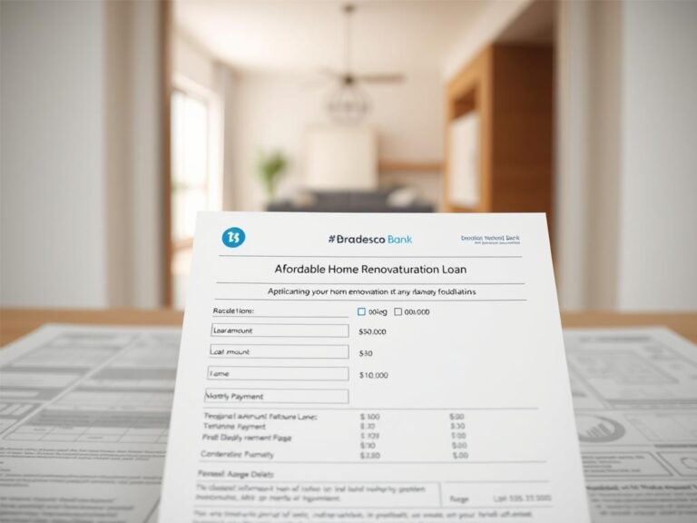 Financiamento de reformas Bradesco