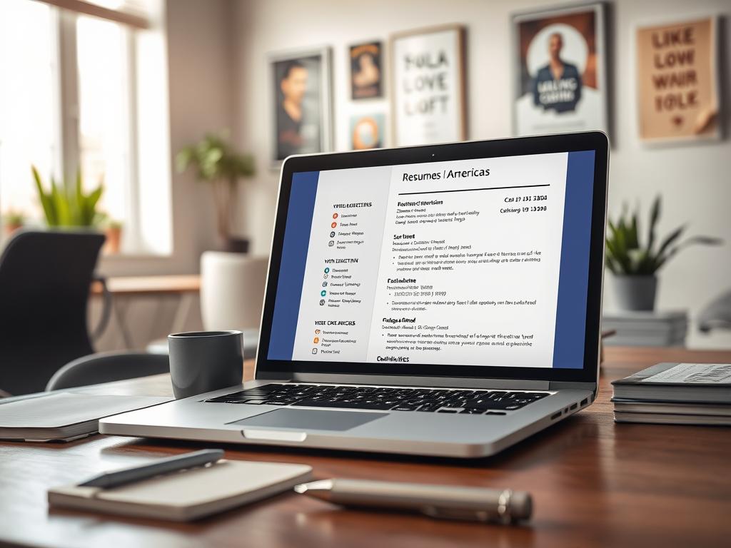 currículo para americanas