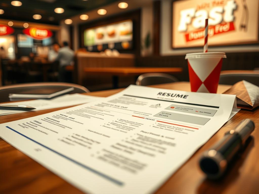 currículo para atendente de fast food currículo para atendente de fast food
