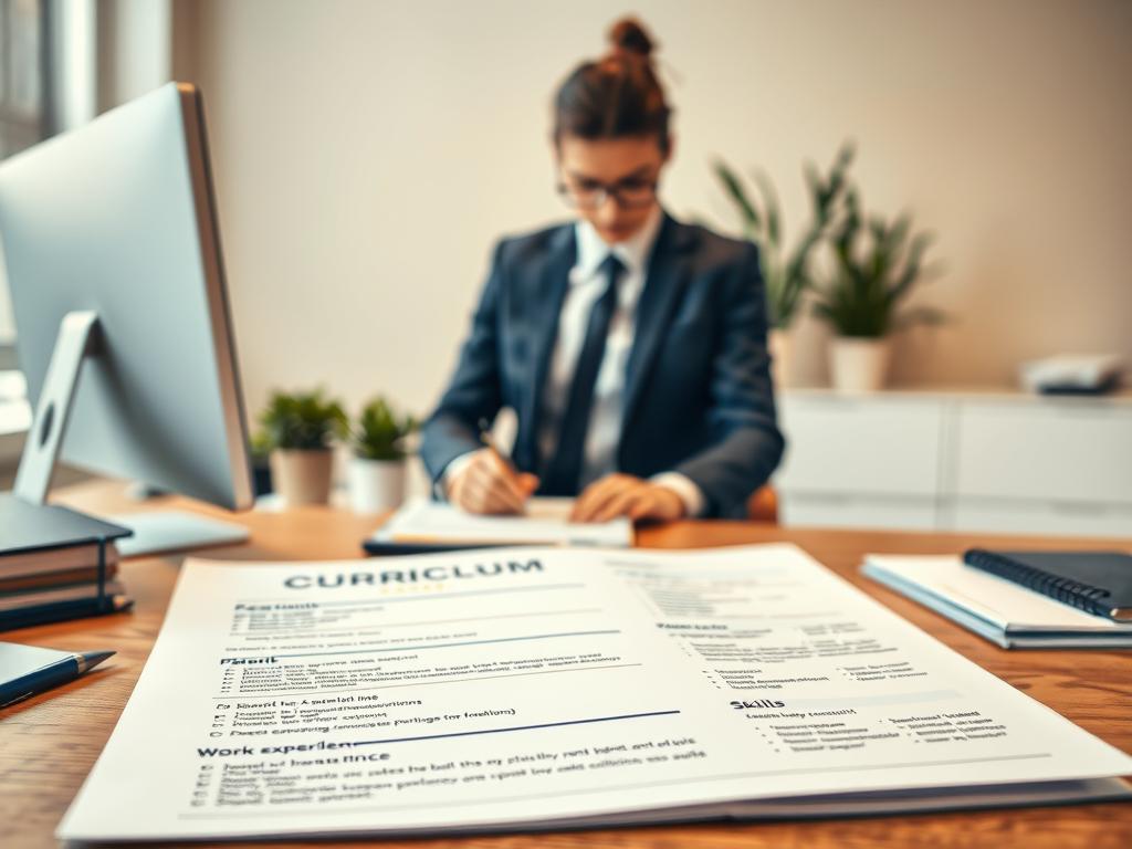 estrutura de currículo