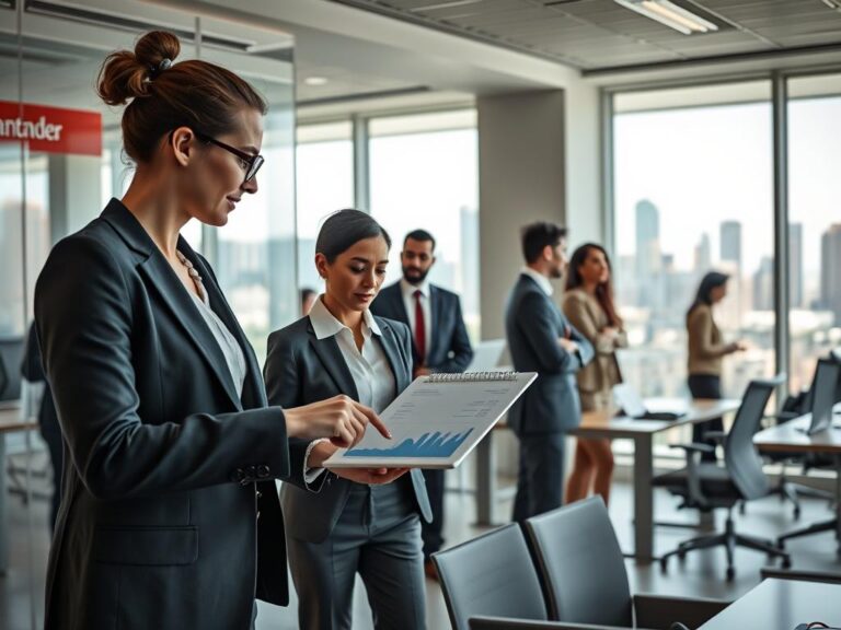 trabalhar no Santander