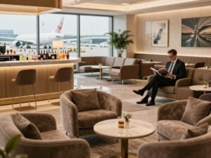 Benefícios de sala VIP em aeroportos: como funciona no cartão Black