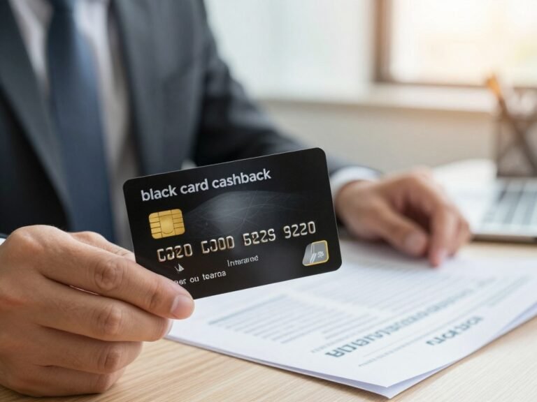 Cartão Black com cashback em seguros