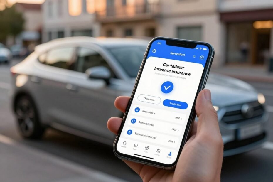 Como funciona o seguro de carro por app