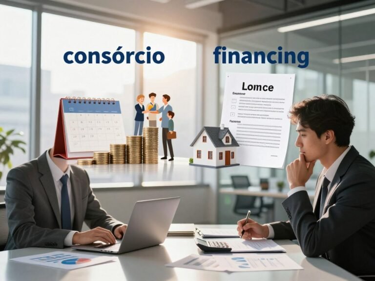 Consórcio ou financiamento: o que compensa mais para você