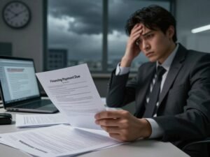 O que acontece se eu atrasar a parcela do financiamento